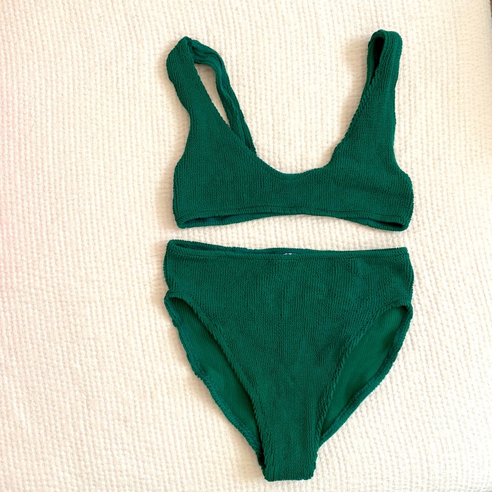 Eva High Waist Two-Piece in Forest